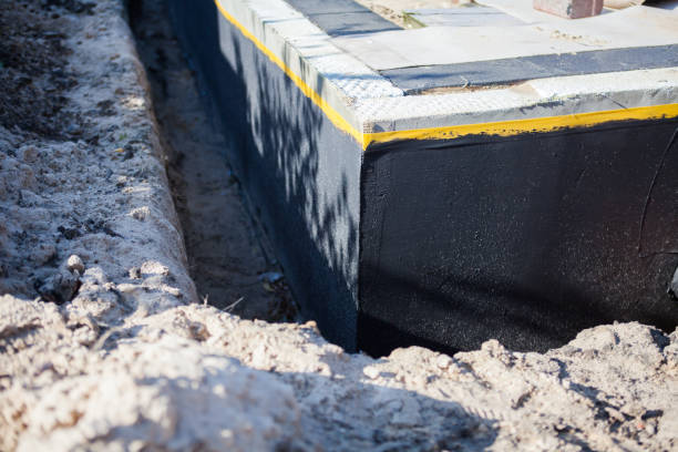 Residential Waterproofing installation at a Spencer, NC home by SJ Waterproofing Pros